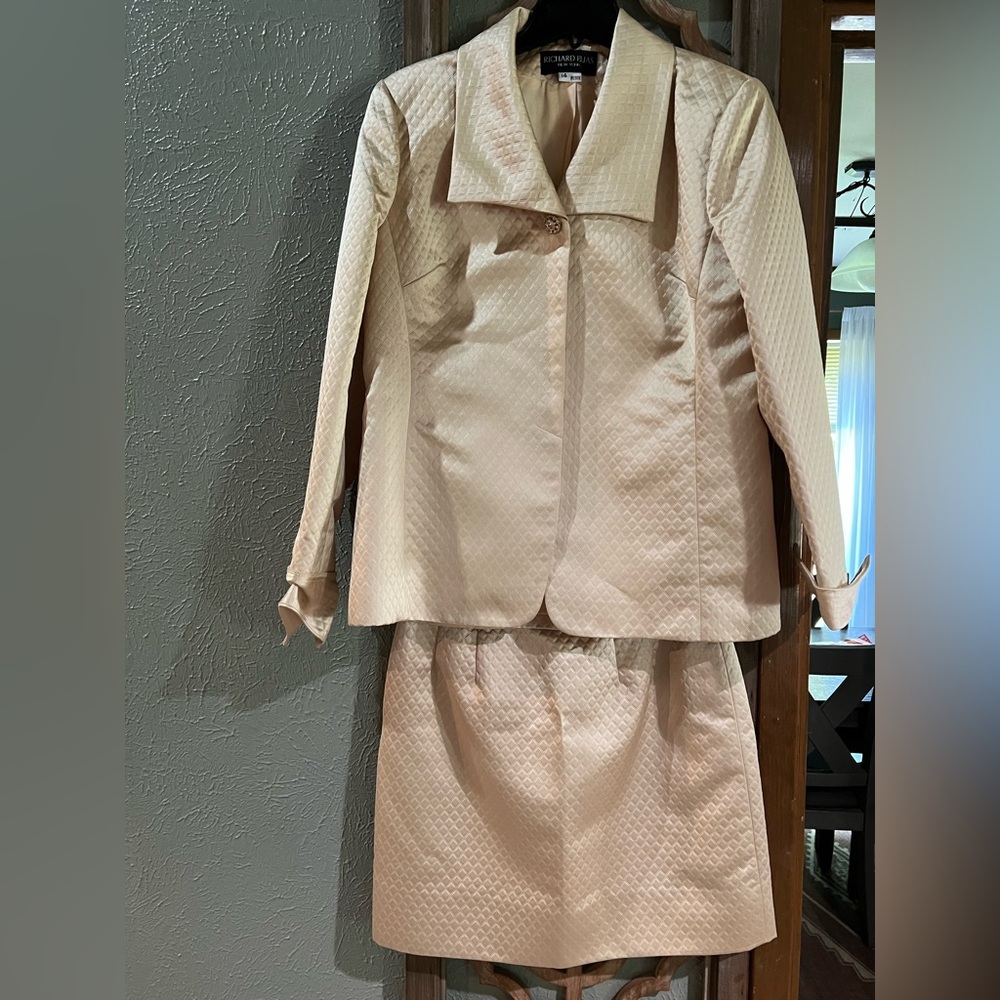 Vintage Richard Elias New York Skirt Suit Set